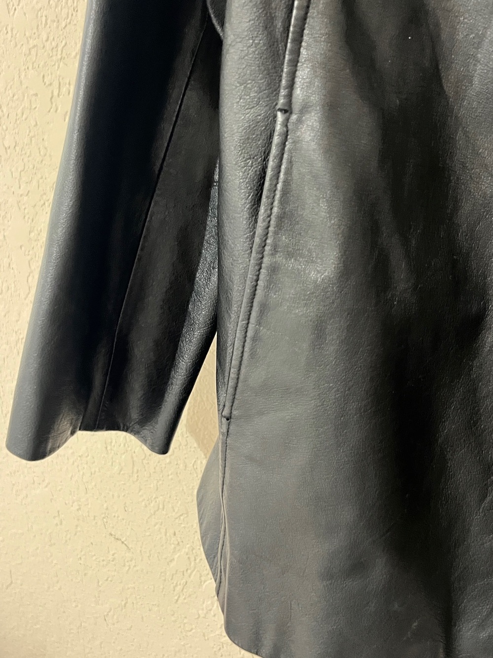 Wilsons Leather Black Leather Blazer Jacket for Women - Picture 4 of 10